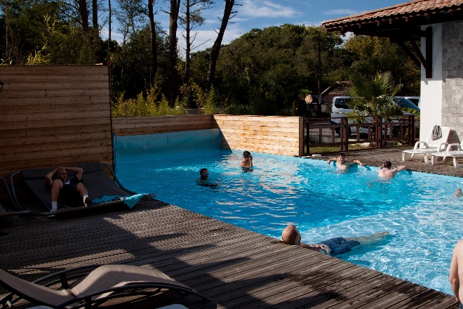 Elle fait plaisir la piscine !