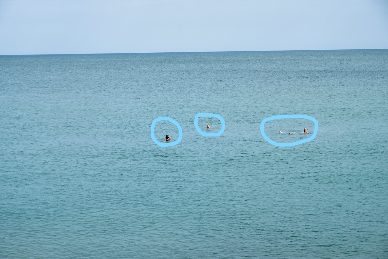 Bravo aux courageux pour cette baignade improvisée