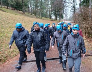 Les schtroumpfs vont à la mine