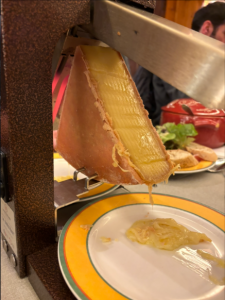 Le fromage coule à flot